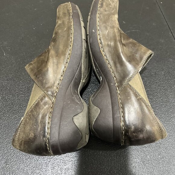 Patagonia Better Clogs Womens Sz 10 Espresso Leather Slip On Mule Comfort Boho - Picture 8 of 8